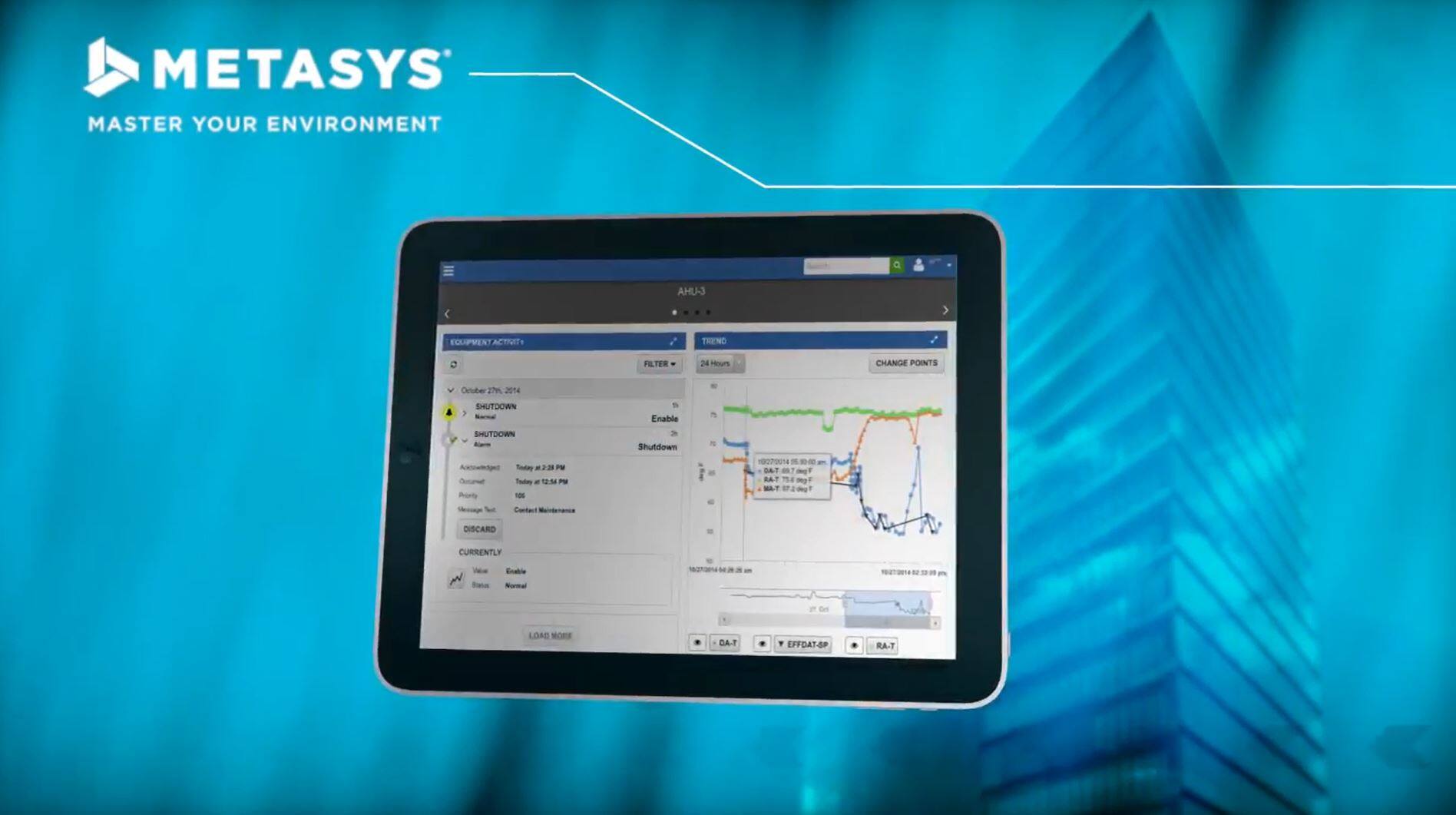 Metasys Mobile-optimized BAS